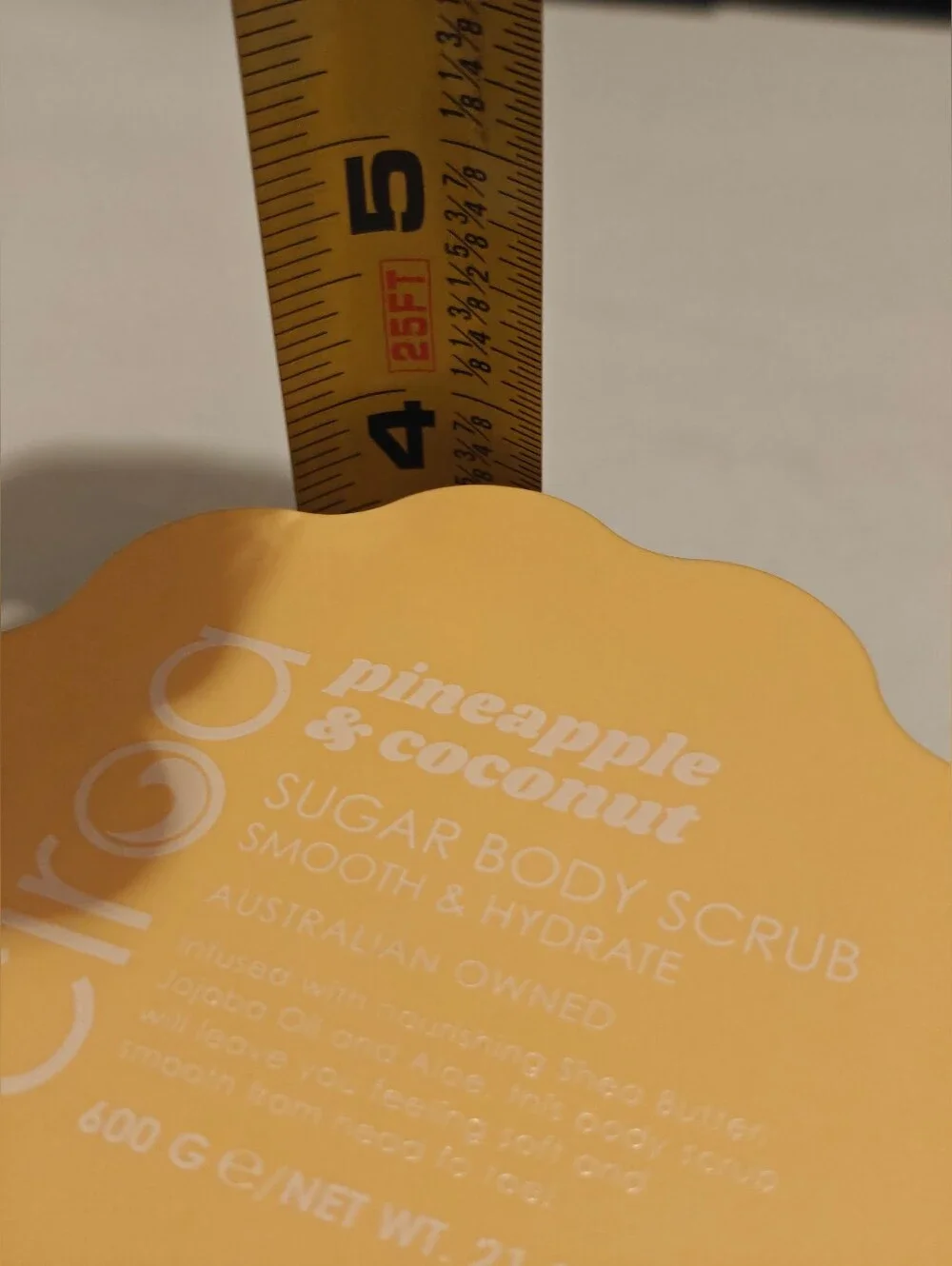 Ciroa Sugar Body Scrub Pineapple & Coconut Smooth & Hydrate 21.1 OZ New Sealed